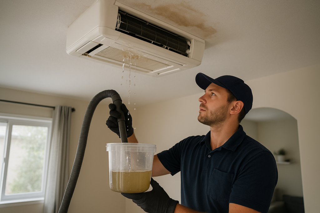 How AC Leaks Cause Ceiling Water Damage In Tampa Homes