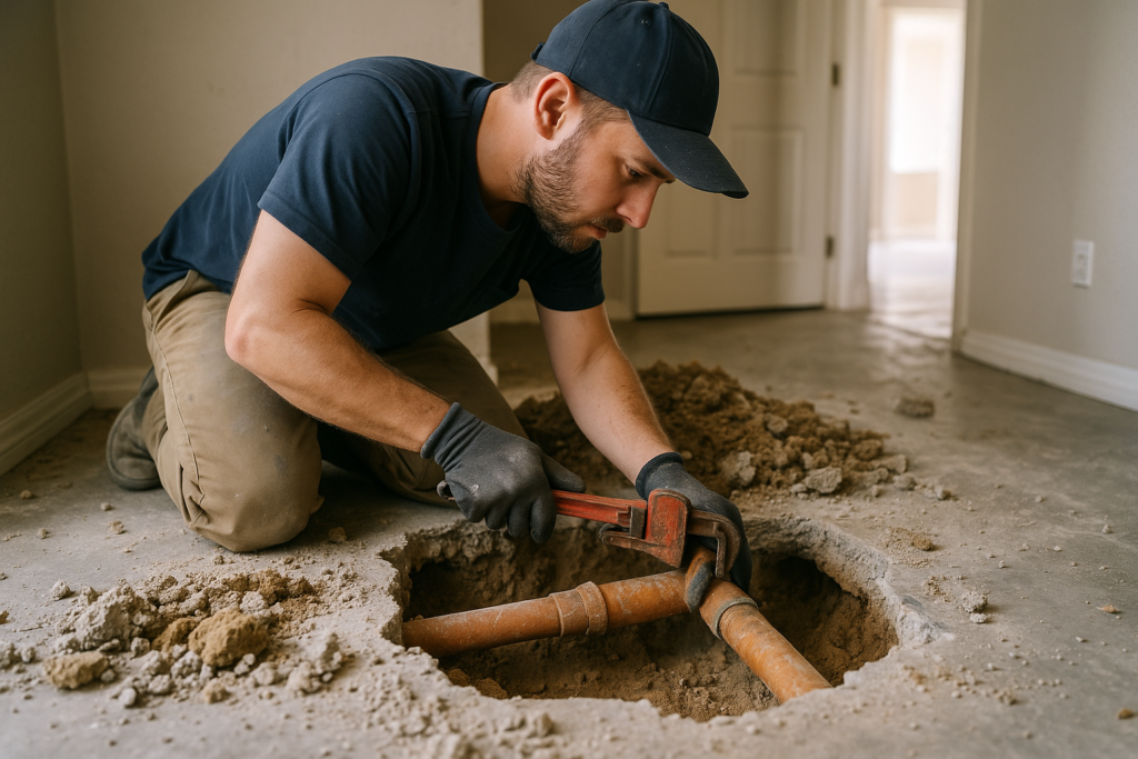 How Slab Leaks Cause Serious Home Damage In Tampa
