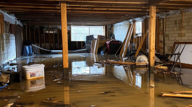 Flooded Basement Cleanup